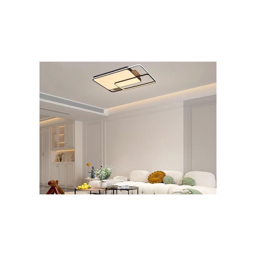 LED Stmívatelné stropní svítidlo LED/280W/230V 3000-6500K + dálkové ovládání