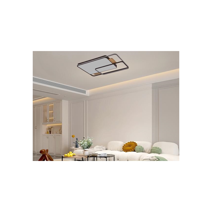 LED Stmívatelné stropní svítidlo LED/280W/230V 3000-6500K + dálkové ovládání