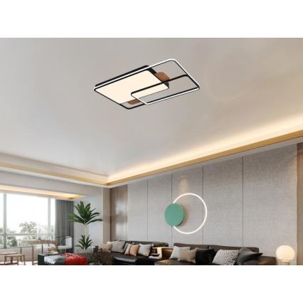 LED Stmívatelné stropní svítidlo LED/280W/230V 3000-6500K + dálkové ovládání