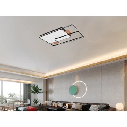 LED Stmívatelné stropní svítidlo LED/280W/230V 3000-6500K + dálkové ovládání