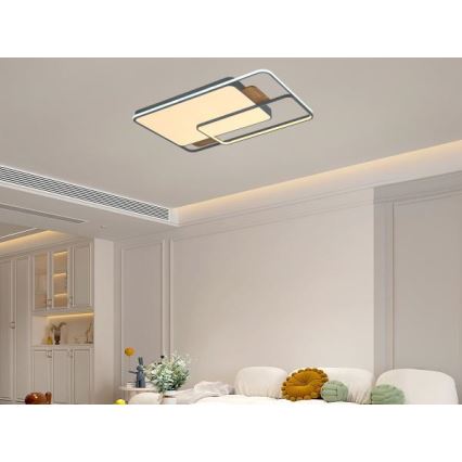 LED Stmívatelné stropní svítidlo LED/280W/230V 3000-6500K + dálkové ovládání