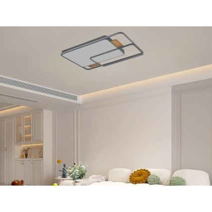 LED Stmívatelné stropní svítidlo LED/280W/230V 3000-6500K + dálkové ovládání