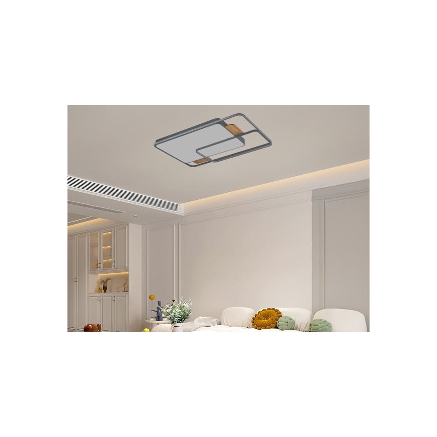 LED Stmívatelné stropní svítidlo LED/280W/230V 3000-6500K + dálkové ovládání