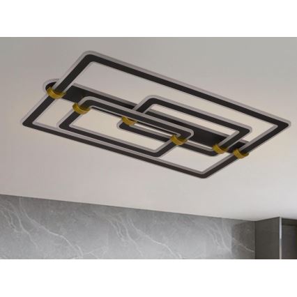 LED Stmívatelné stropní svítidlo LED/280W/230V 3000-6500K + dálkové ovládání
