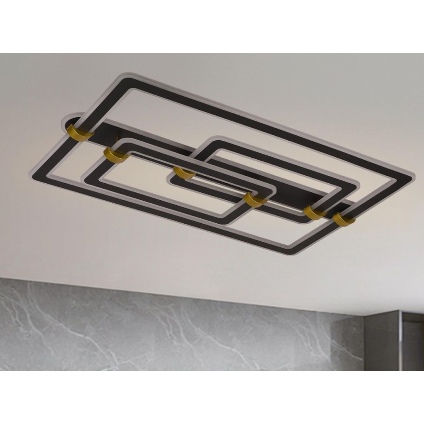 LED Stmívatelné stropní svítidlo LED/280W/230V 3000-6500K + dálkové ovládání