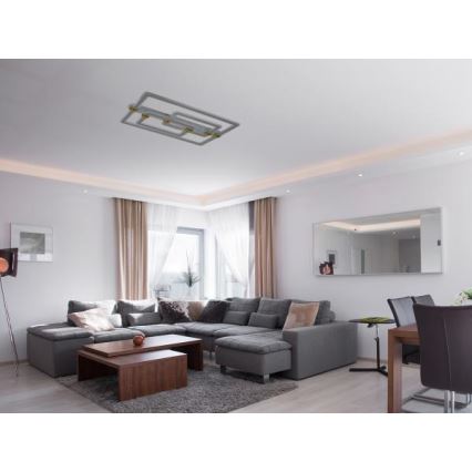 LED Stmívatelné stropní svítidlo LED/280W/230V 3000-6500K + dálkové ovládání