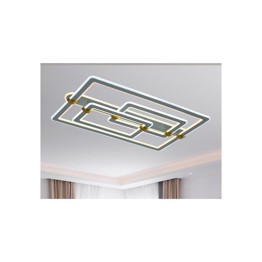 LED Stmívatelné stropní svítidlo LED/280W/230V 3000-6500K + dálkové ovládání