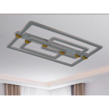 LED Stmívatelné stropní svítidlo LED/280W/230V 3000-6500K + dálkové ovládání