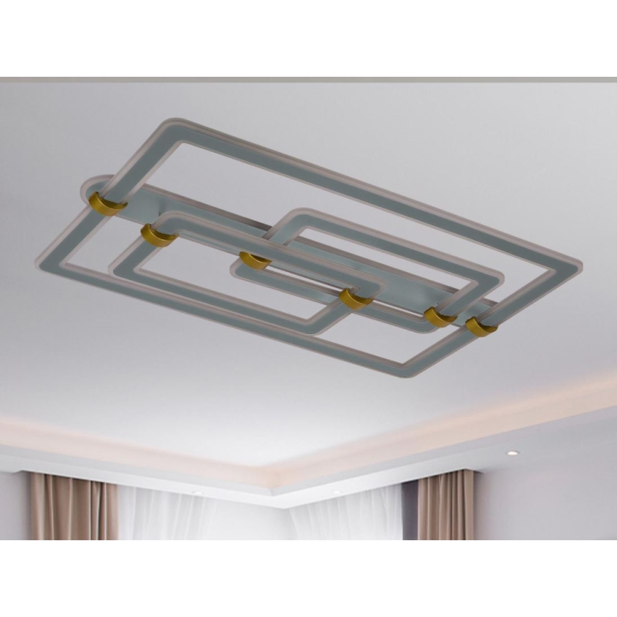 LED Stmívatelné stropní svítidlo LED/280W/230V 3000-6500K + dálkové ovládání
