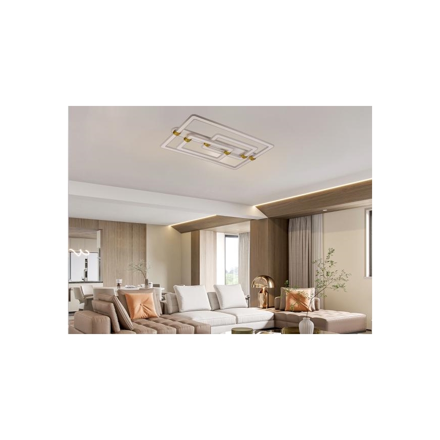 LED Stmívatelné stropní svítidlo LED/280W/230V 3000-6500K + dálkové ovládání