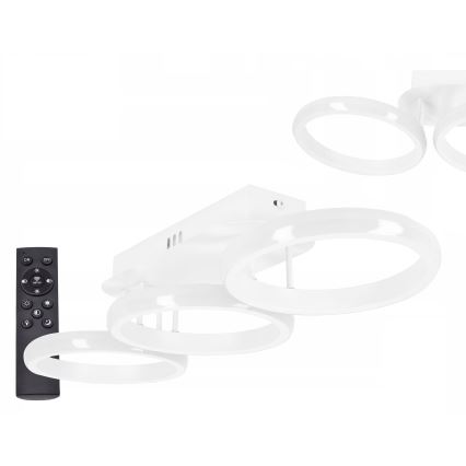 LED Stmívatelné stropní svítidlo LED/30W/230V 3000-6500K bílá Wi-Fi Tuya + dálkové ovládání