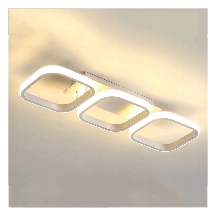 LED Stmívatelné stropní svítidlo LED/33W/230V 3000-6500K bílá Wi-Fi Tuya + dálkové ovládání