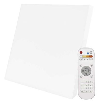 LED Stmívatelné stropní svítidlo LED/36W/230V + dálkové ovládání čtverec 2700K-6000K
