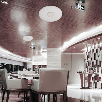 LED Stmívatelné stropní svítidlo LED/40W/230V 3000/4000/6500K + dálkové ovládání