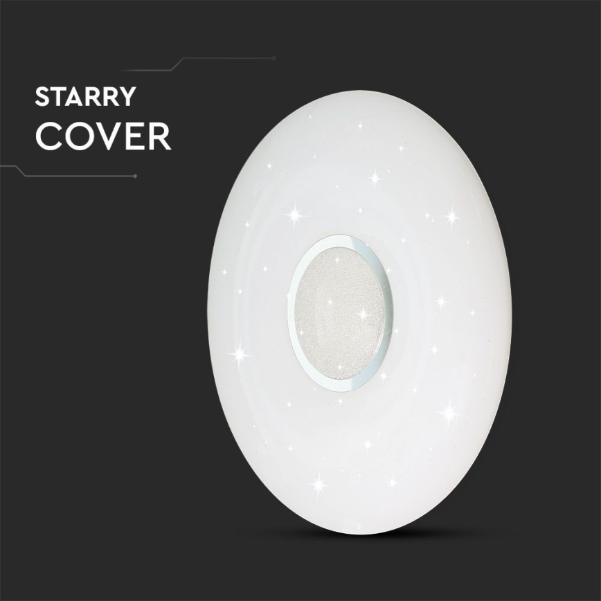 LED Stmívatelné stropní svítidlo LED/40W/230V 3000/4000/6500K + dálkové ovládání