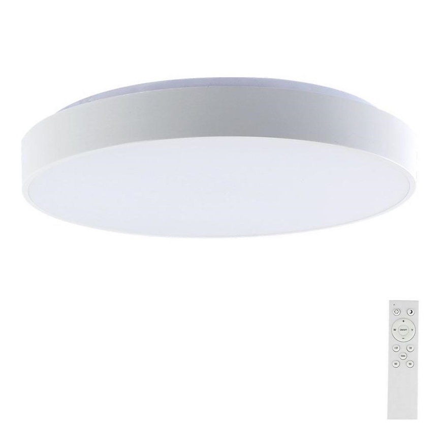 LED Stmívatelné stropní svítidlo LED/40W/230V 3000-6500K 39,5 cm bílá + dálkové ovládání