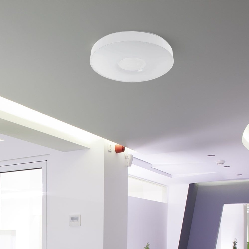 LED Stmívatelné stropní svítidlo LED/40W/230V 3000-6500K 39 cm bílá + dálkové ovládání
