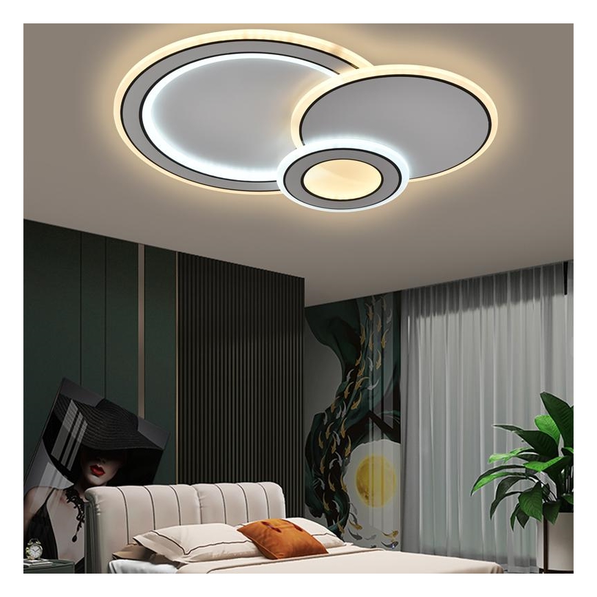 LED Stmívatelné stropní svítidlo LED/40W/230V 3000-6500K + dálkové ovládání