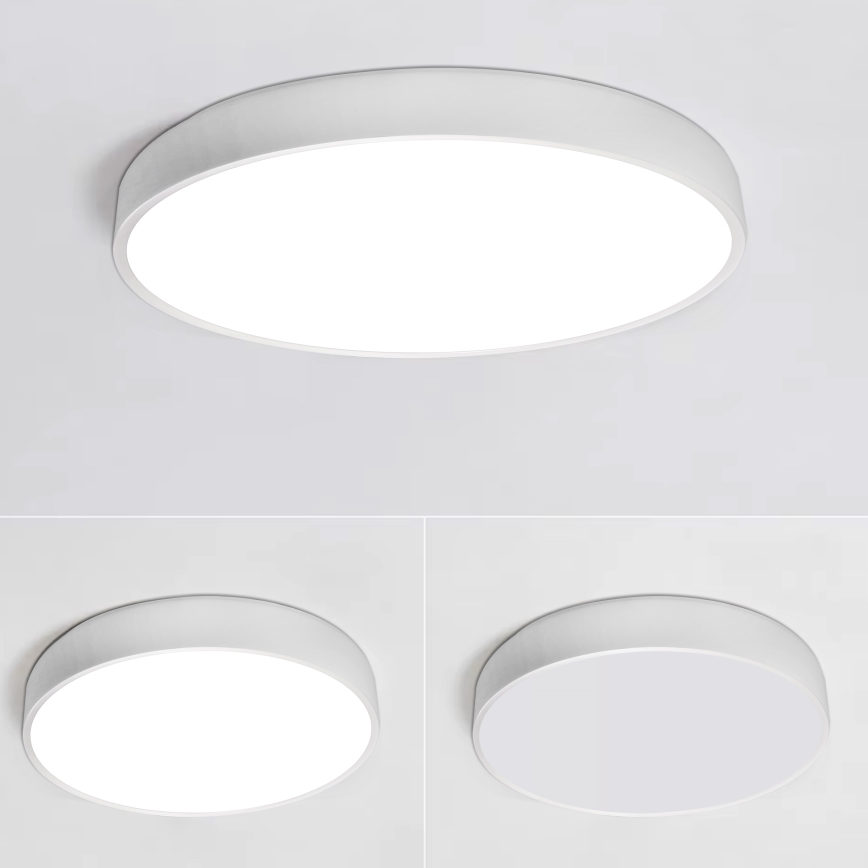 LED Stmívatelné stropní svítidlo LED/40W/230V 3000-6500K pr. 40 cm bílá + dálkové ovládání