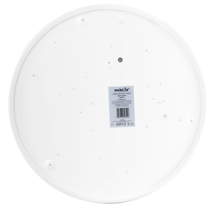 LED Stmívatelné stropní svítidlo LED/40W/230V 3000-6500K pr. 40 cm bílá + dálkové ovládání