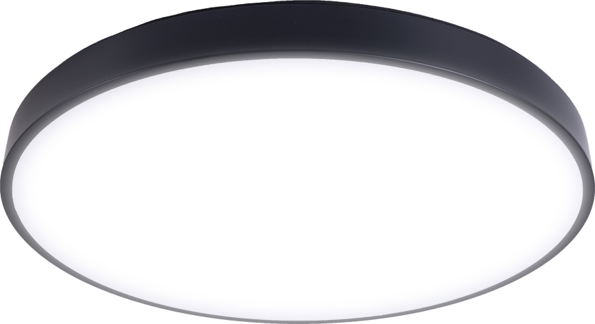 LED Stmívatelné stropní svítidlo LED/40W/230V 3000-6500K pr. 40 cm černá + dálkové ovládání