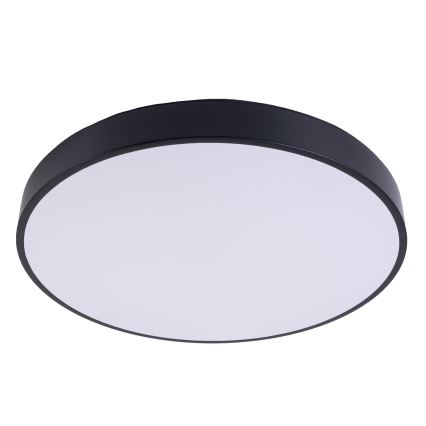 LED Stmívatelné stropní svítidlo LED/40W/230V 3000-6500K pr. 40 cm černá + dálkové ovládání