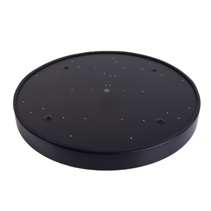 LED Stmívatelné stropní svítidlo LED/40W/230V 3000-6500K pr. 40 cm černá + dálkové ovládání