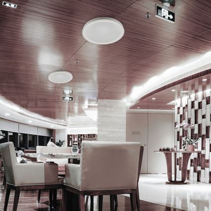 LED Stmívatelné stropní svítidlo LED/40W/230V 3000K/4000K/6500K pr. 41 cm + dálkové ovládání