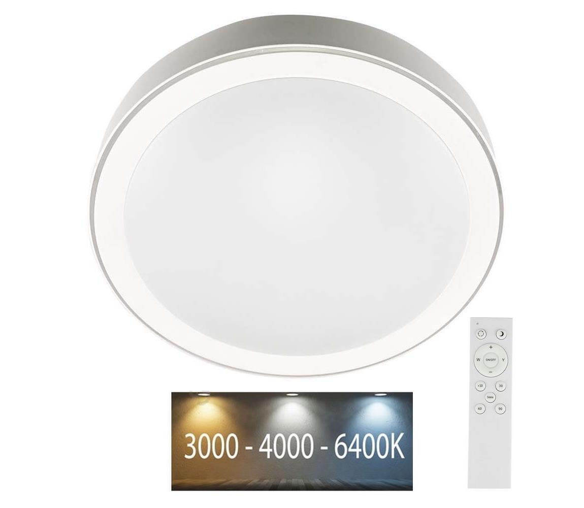V-Tac LED Stmívatelné stropní svítidlo LED/40W/230V 3000K/4000K/6500K + DO VT0884