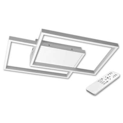 LED Stmívatelné stropní svítidlo LED/45W/230V 3000-6500K bílá + dálkové ovládání