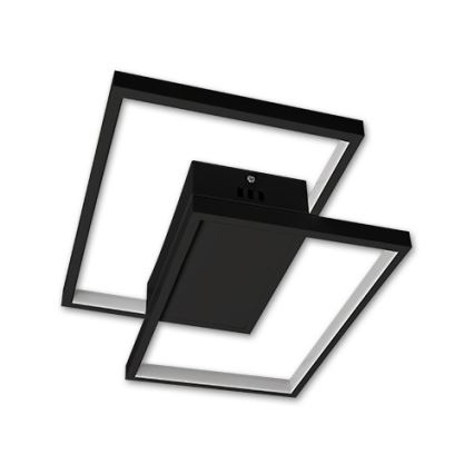 LED Stmívatelné stropní svítidlo LED/45W/230V 3000-6500K černá + dálkové ovládání