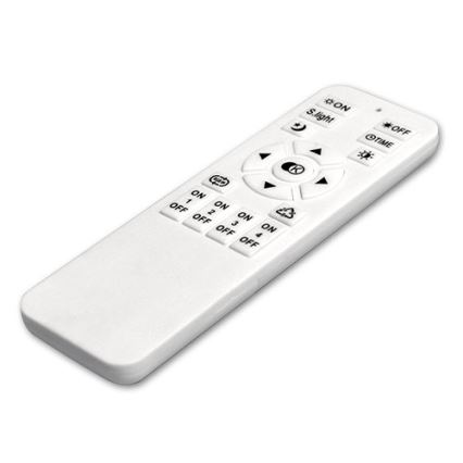 LED Stmívatelné stropní svítidlo LED/45W/230V 3000-6500K černá + dálkové ovládání