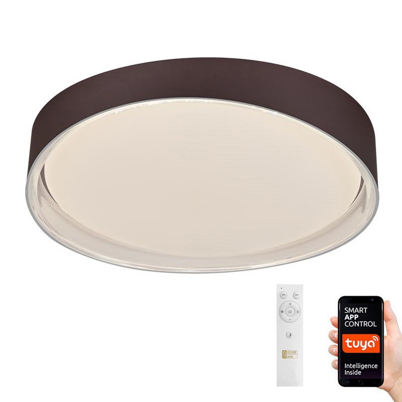 LED Stmívatelné stropní svítidlo LED/48W/230V 2700-6500K Wi-Fi Tuya + dálkové ovládání