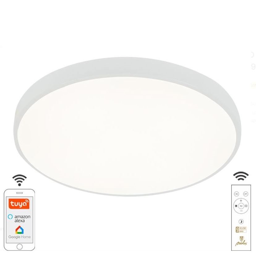 LED Stmívatelné stropní svítidlo LED/48W/230V 2700-6500K Wi-Fi Tuya + dálkové ovládání