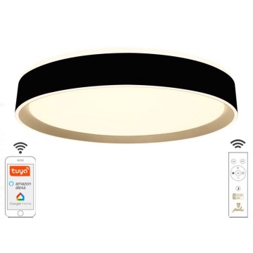 LED Stmívatelné stropní svítidlo LED/48W/230V 2700-6500K Wi-Fi Tuya + dálkové ovládání