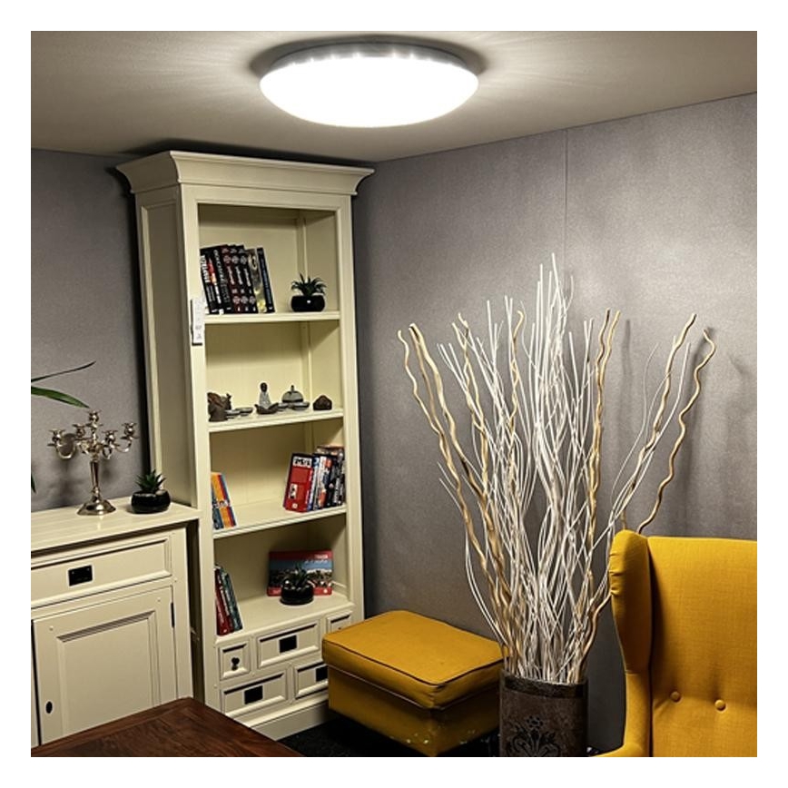 LED Stmívatelné stropní svítidlo LED/48W/230V 2700-6500K Wi-Fi Tuya + dálkové ovládání