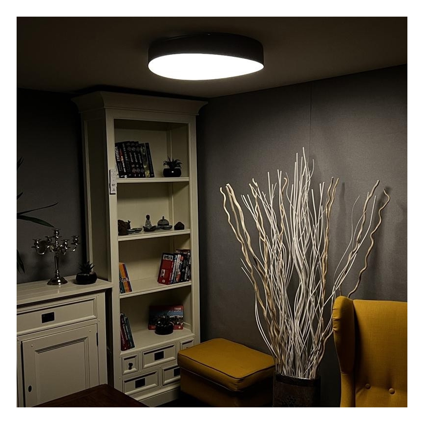 LED Stmívatelné stropní svítidlo LED/48W/230V 2700-6500K Wi-Fi Tuya + dálkové ovládání