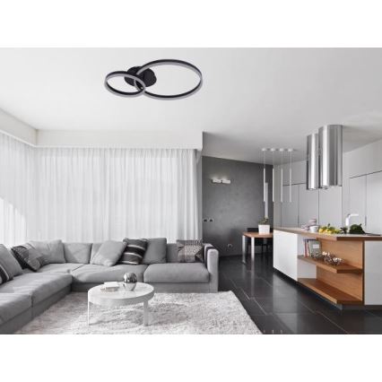 LED Stmívatelné stropní svítidlo LED/55W/230V 3000-6500K + dálkové ovládání