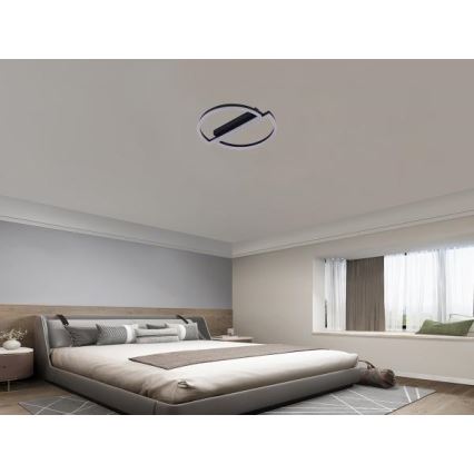 LED Stmívatelné stropní svítidlo LED/55W/230V 3000-6500K + dálkové ovládání