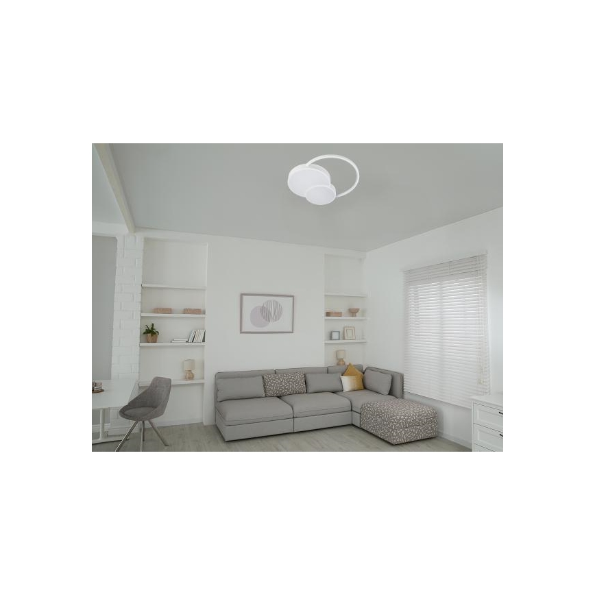 LED Stmívatelné stropní svítidlo LED/60W/230V 3000-6500K bílá + dálkové ovládání