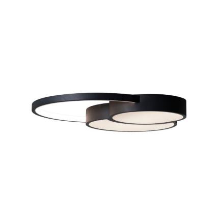 LED Stmívatelné stropní svítidlo LED/60W/230V 3000-6500K černá + dálkové ovládání