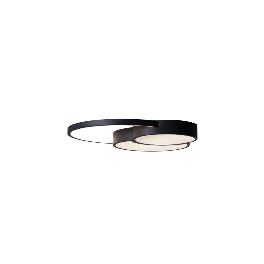 LED Stmívatelné stropní svítidlo LED/60W/230V 3000-6500K černá + dálkové ovládání