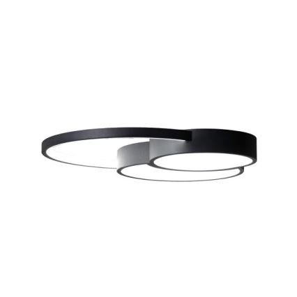 LED Stmívatelné stropní svítidlo LED/60W/230V 3000-6500K černá + dálkové ovládání