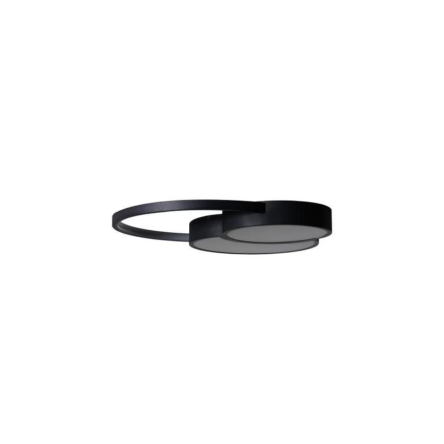 LED Stmívatelné stropní svítidlo LED/60W/230V 3000-6500K černá + dálkové ovládání