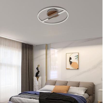 LED Stmívatelné stropní svítidlo LED/60W/230V 3000-6500K + dálkové ovládání