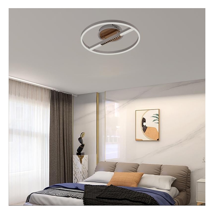 LED Stmívatelné stropní svítidlo LED/60W/230V 3000-6500K + dálkové ovládání