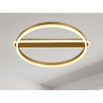LED Stmívatelné stropní svítidlo LED/60W/230V 3000-6500K + dálkové ovládání