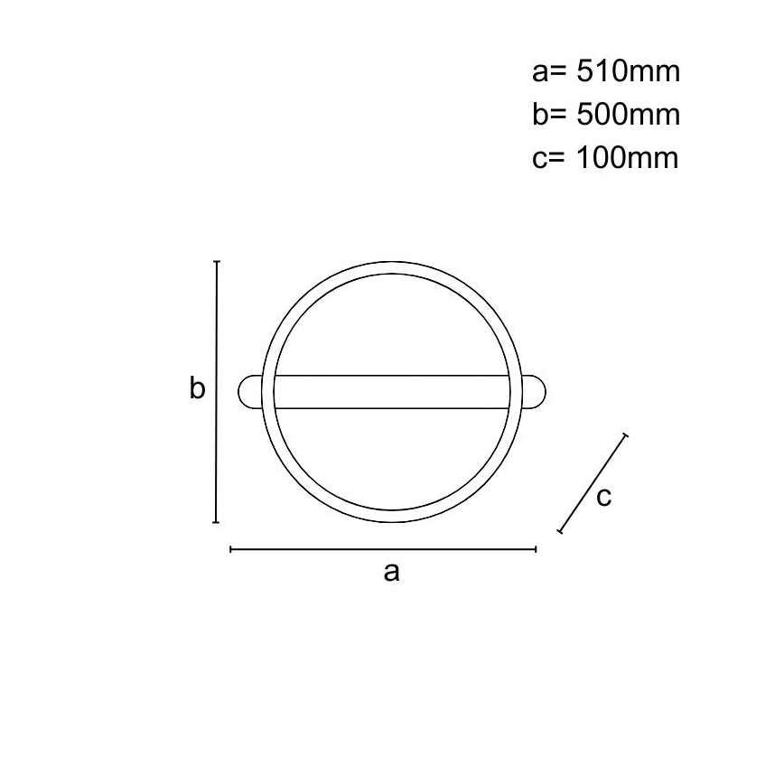 LED Stmívatelné stropní svítidlo LED/60W/230V 3000-6500K + dálkové ovládání