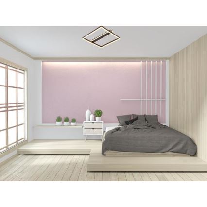LED Stmívatelné stropní svítidlo LED/60W/230V 3000-6500K + dálkové ovládání