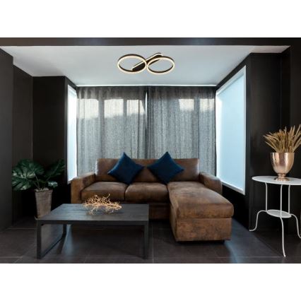 LED Stmívatelné stropní svítidlo LED/60W/230V 3000-6500K + dálkové ovládání